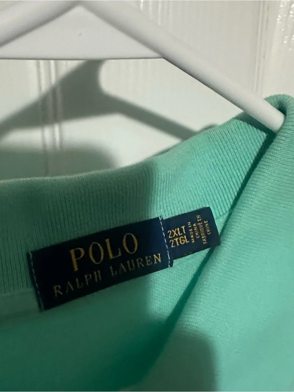 Ralph Lauren Polo in Mint Teal with Embroidered Logo